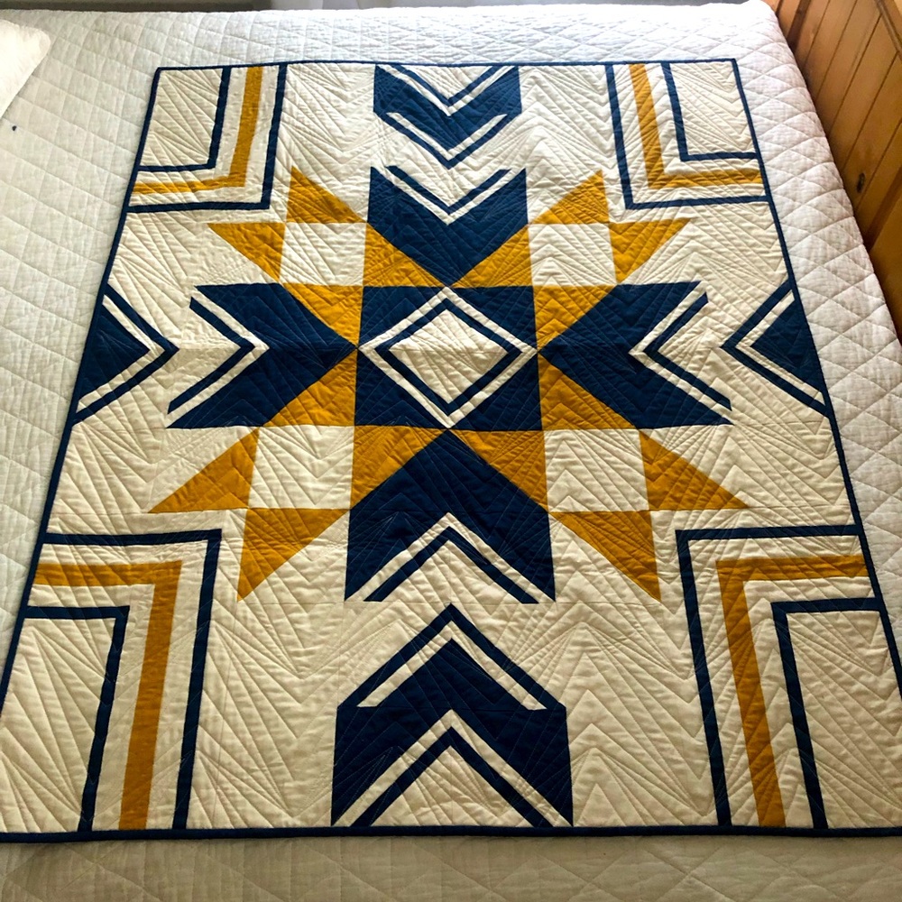 Darling handmade baby quilt